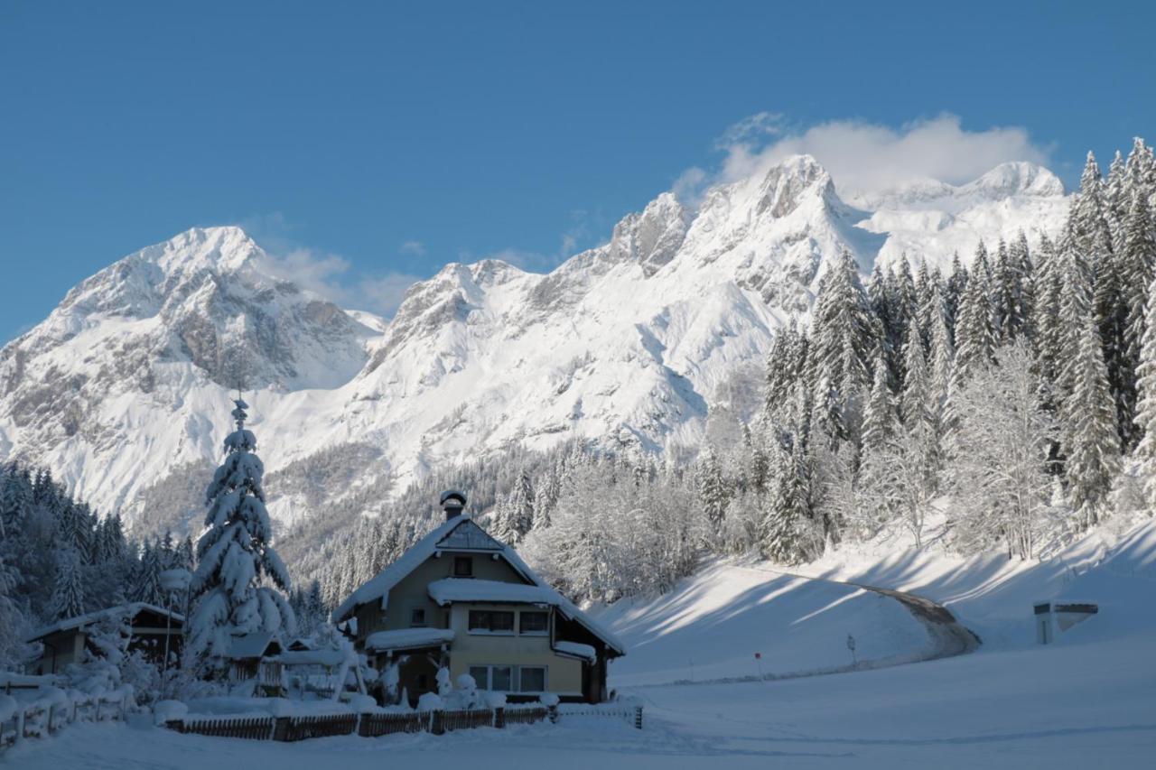Ferienwohnung Saunahaus Annaberg im Lammertal Exterior foto